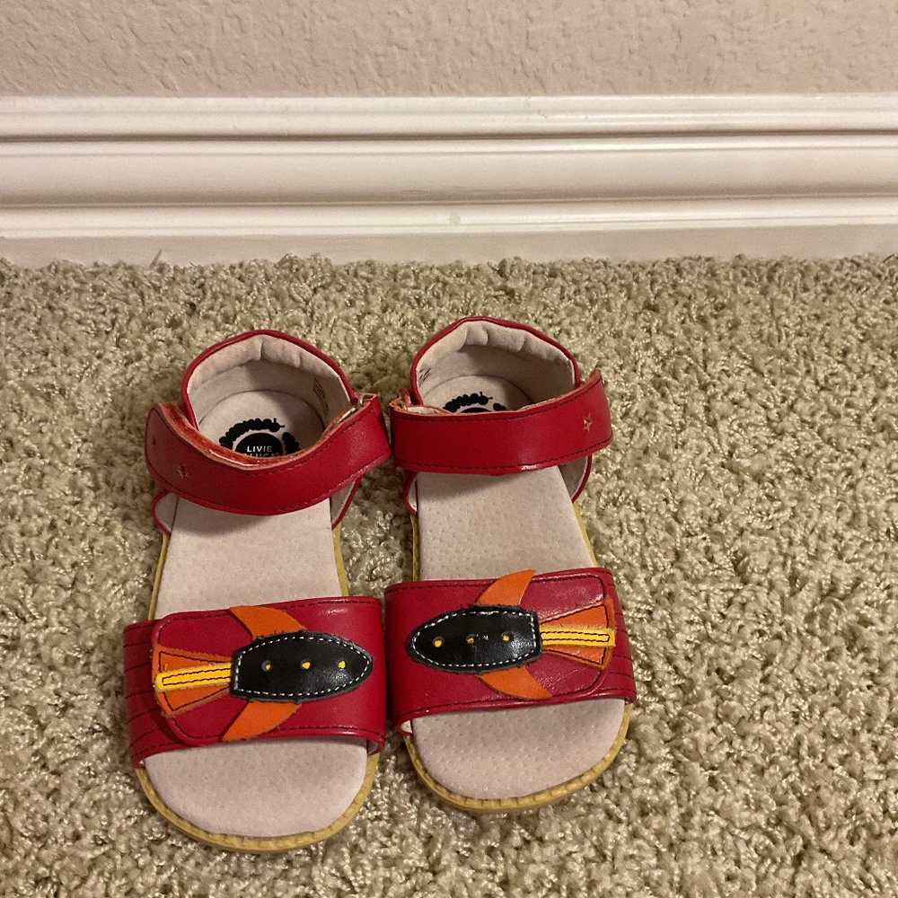 Red Livie & Luca Sandals